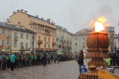 Accensione del braciere