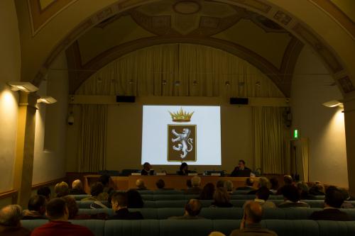Un momento della conferenza