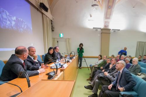 Un momento della conferenza 