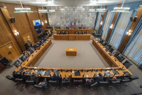 Il messaggio del Presidente Stefano Bonaccini in Aula