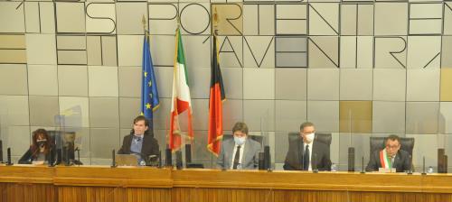 Le autorità ad inizio celebrazioni