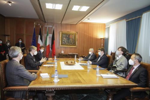 Un momento dell'incontro