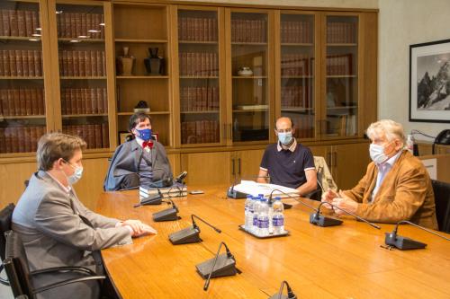 Un momento dell'incontro 