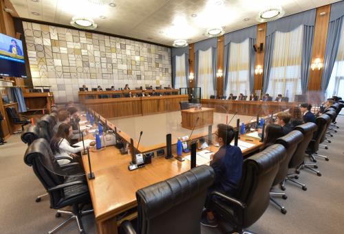 I lavori dell'Aula