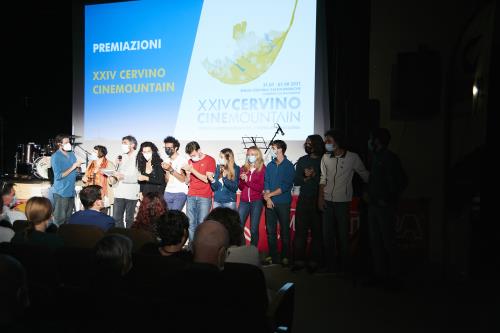 Un momento della serata