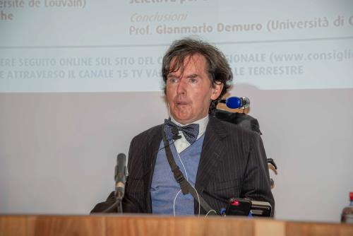 Il Presidente del Consiglio regionale, Alberto Bertin