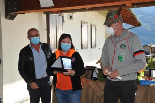 Riconoscimento ai volontari del soccorso di Donnas