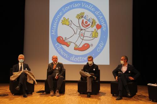 I rappresentanti della istituzioni che hanno sostenuto l'evento
 