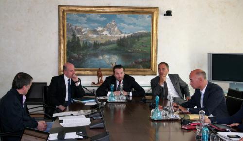 Luca Frigerio, Amministratore della Casino de la Vallée (al centro)