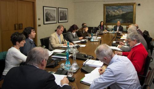 Audizione del Presidente del Consiglio Emily Rini e del Presidente della Regione Augusto Rollandin