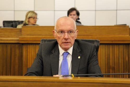 Il Presidente della Regione, Renzo Testolin