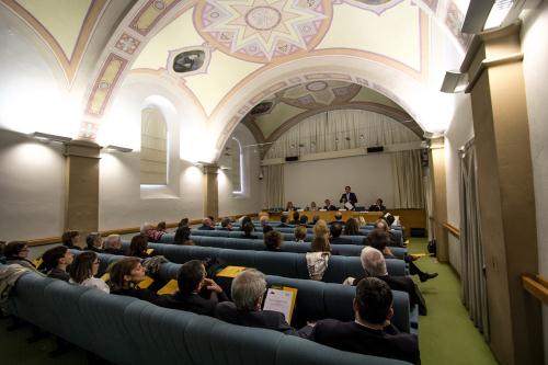La sala durante il seminario