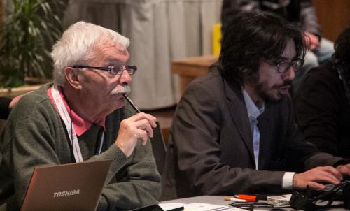 Alessandro Camera e Daniele Mammoliti, giornalisti de La Stampa Valle d'Aosta