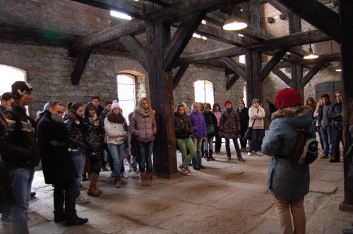 L'interno della Risiera di San Sabba, unico campo di sterminio italiano