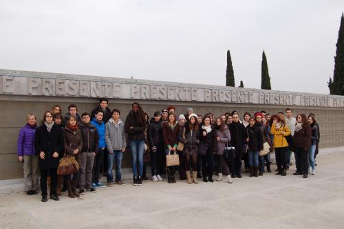 La visita al sacrario Redipuglia, luogo di sepoltura per 100 mila soldati