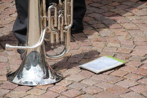 Trombone e spartito