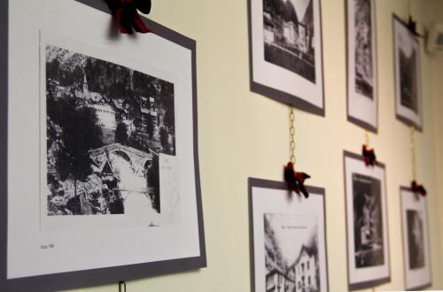 Dettaglio della mostra fotografica "Gaby - Images de la mémoire"