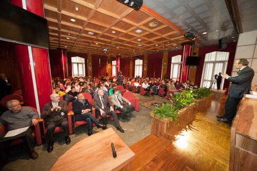 Il pubblico presente in sala