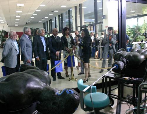I celebri Bronzi di Riace, ospiti di Palazzo Campanella sino alla conclusione dei lavori di ristrutturazione del Museo nazionale della Magna Grecia di Reggio Calabria