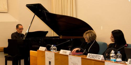 L'esecuzione dei brani di Renato Arnod