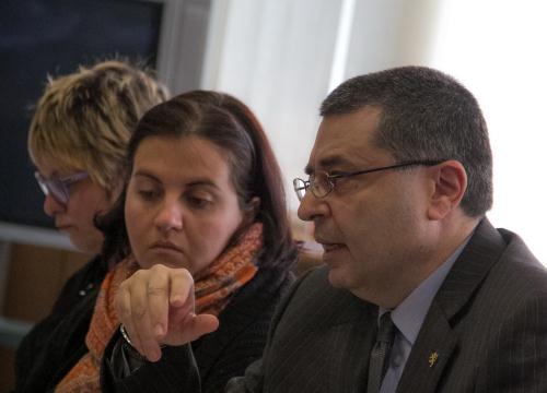 Un momento della conferenza