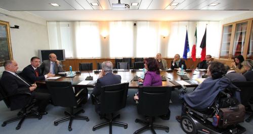 Un momento dell'incontro