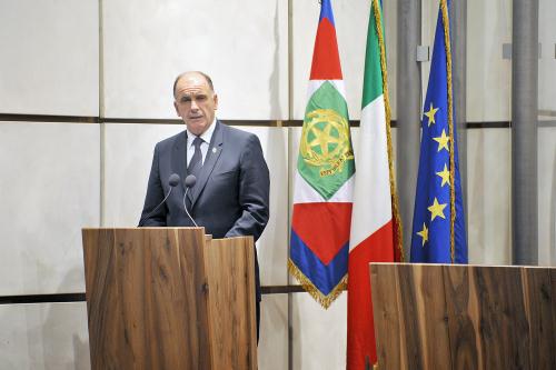Il discorso del Presidente della Regione Augusto Rollandin