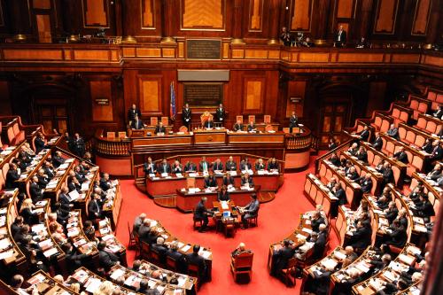L'aula di Palazzo Madama