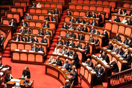 L'aula del Senato