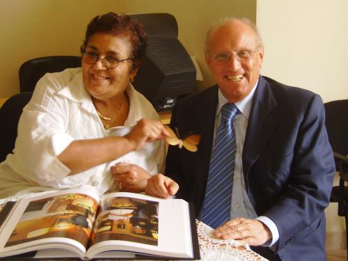 Aicha Ech Channa e Alberto Cerise