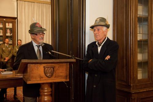 I curatori del libro: Antonio Vizzi e Umberto Pelazza