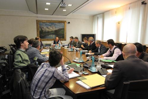 La Commissione ascolta l'Assessore al territorio e ambiente, Luca Bianchi