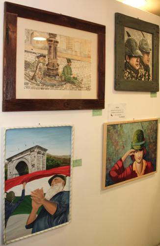 Le opere esposte