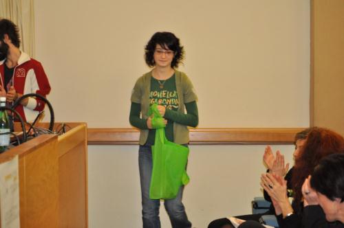 Beatrice Vuillermoz riceve il premio