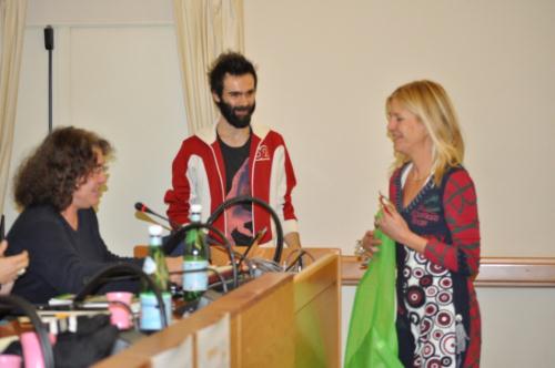 Miry Huyghe riceve il premio