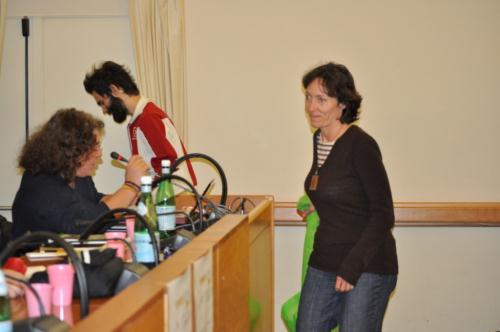 Sylvie Schmitt riceve il premio