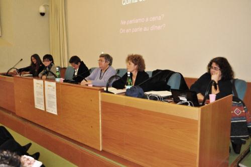 Un momento della premiazione
