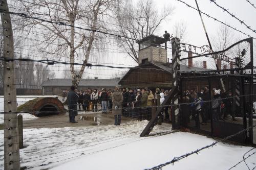 L'arrivo ad Auschwitz
