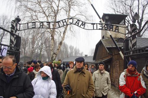 L'ingresso al campo - "Arbeit Macht frei" (Il lavoro rende liberi)