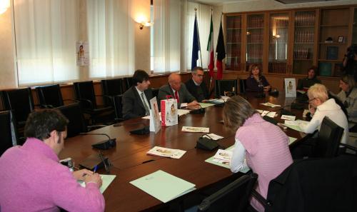 I relatori e i giornalisti