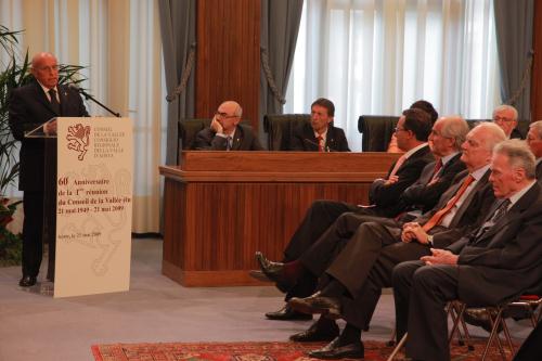 L'intervento introduttivo del Presidente del Consiglio, Alberto Cerise