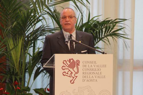 L'intervento del Capogruppo di Stella Alpina, Francesco Salzone