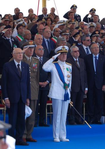 Il Presidente della Repubblica, Giorgio Napolitano