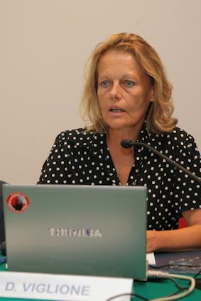 Daniela Viglione, presidente e amministratore delegato dell'AGI e presidente delle Agenzie nazionali di stampa e rappresentate nella Fieg
