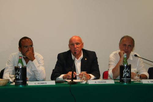 L'intervento del Presidente Cerise