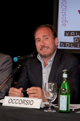 Eugenio Occorsio, Caporedattore economico di Repubblica e moderatore dell'incontro