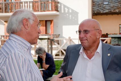 Il Presidente Alberto Cerise al termine della conferenza