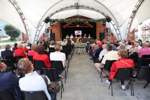 Un momento dell'incontro 