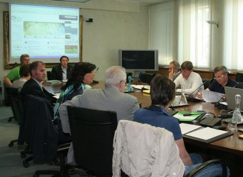 Un momento della riunione