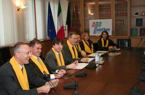 L'incontro con i giornalisti
